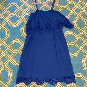 Topshop blue dress